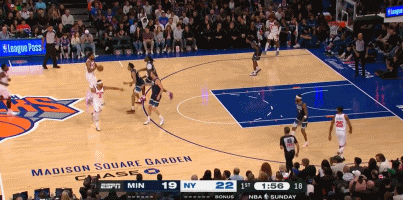 🏀NBA季前赛战报：唐斯16+16&amp;布伦森24分 爱德华兹31分 尼克斯115-110森林狼